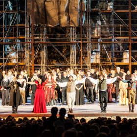 Tosca Oper im Steinbruch Bühne Arenaria Bühne St. Margarethen Burgenland