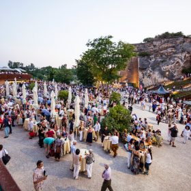 Oper im Steinbruch Bühne Arenaria Opernlounge St. Margarethen Burgenland