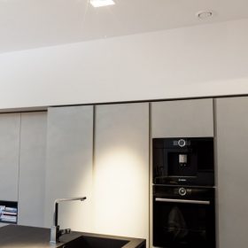 Küche mit Beleuchtung