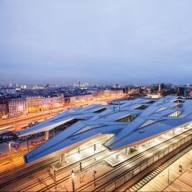 Unger Steel Group - Roof Vienna Hauptbahnhof<span></noscript>Architectural photos</span>