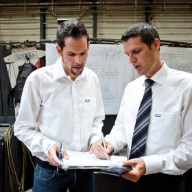 Besprechung im unger werk oberwart burgenland steel group