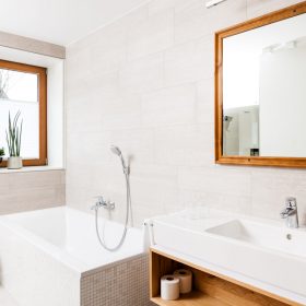 Badezimmer Valschena Apartments