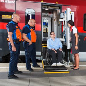 train help wheelchair
