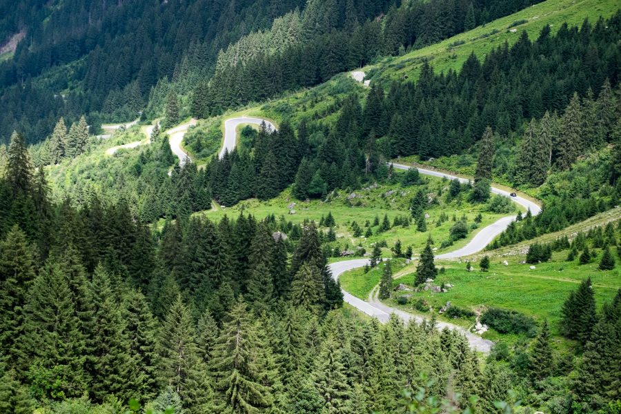 Silvretta Hochalpenstraße im Montafon