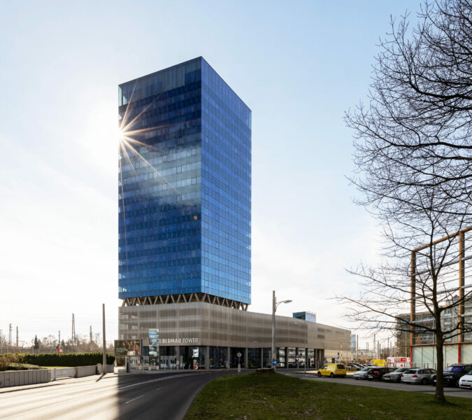 Blumau Tower in Linz - Vanda Glas